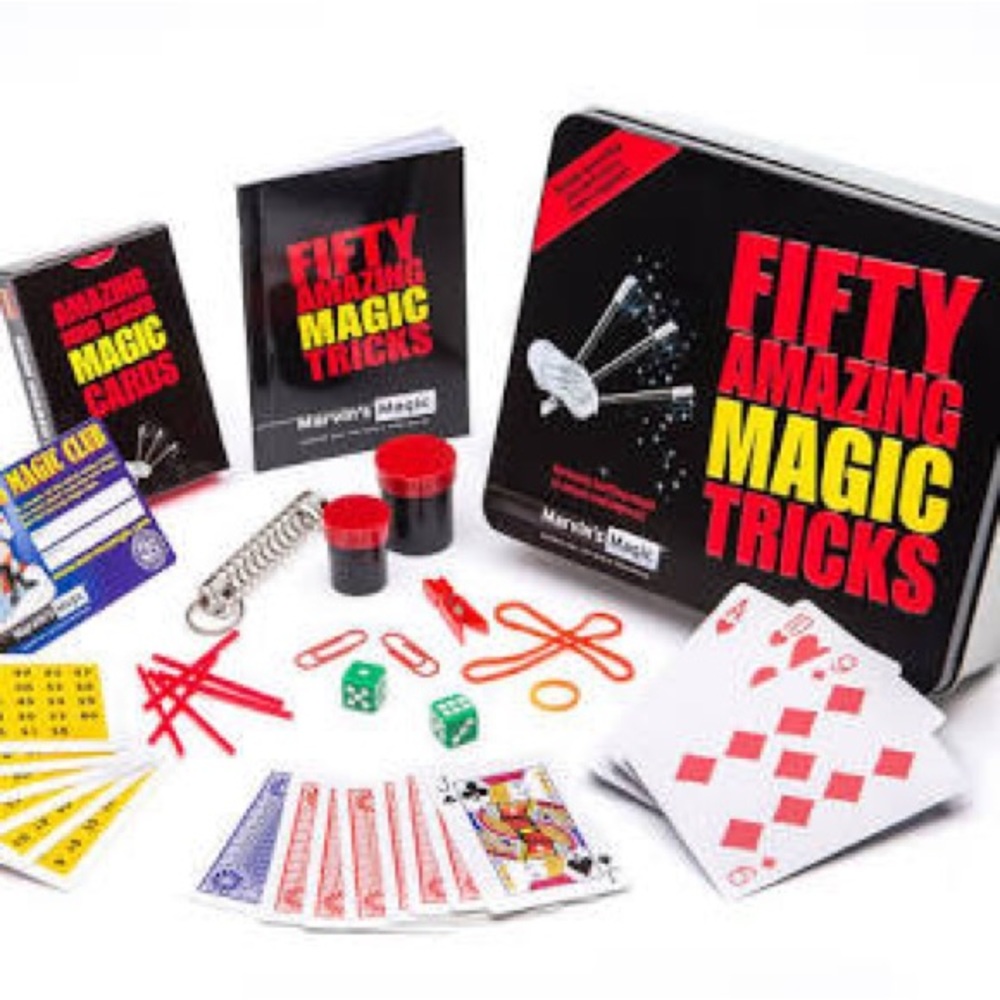 Marvin’s Magic Fifty Amazing Magic Tricks - Brand new magic set